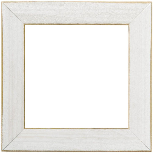 Mill Hill GBFRM10 Wooden Frame 15.3cm x 15.3cm Antique White