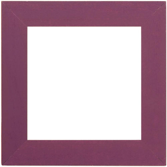 Mill Hill GBFRM6 Wooden Frame 15.3cm x 15.3cm Matte Purple