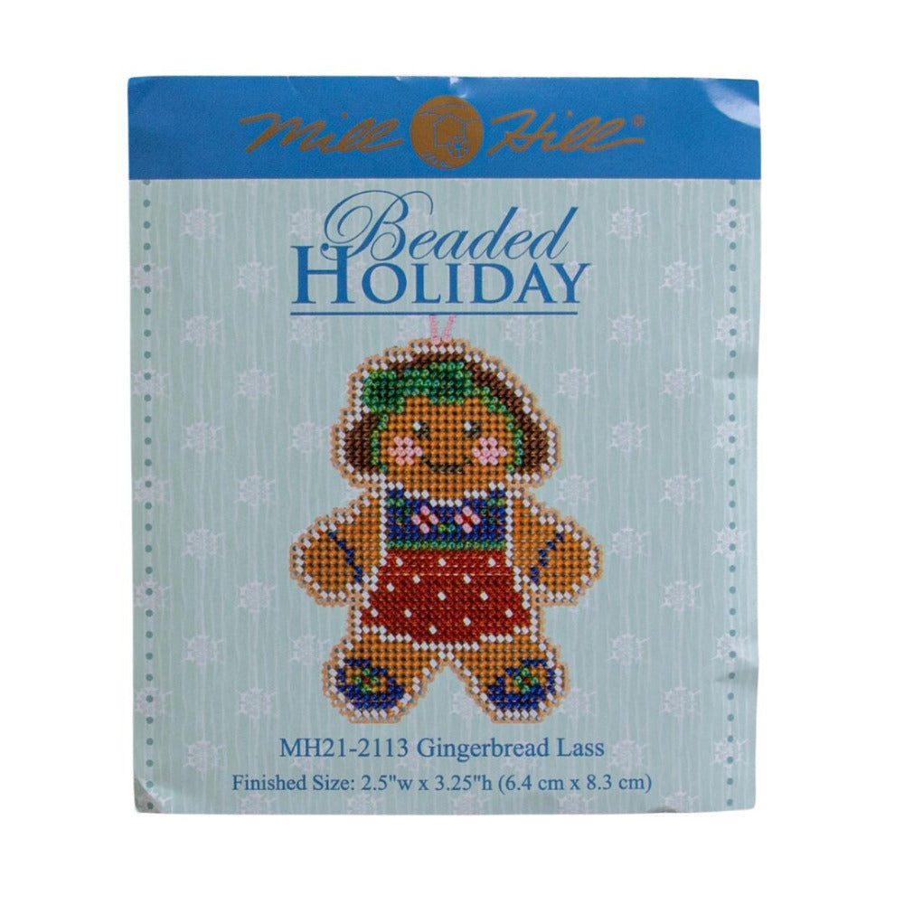 Mill Hill MH21-2113 Gingerbread Lass Counted Cross Stitch Kit