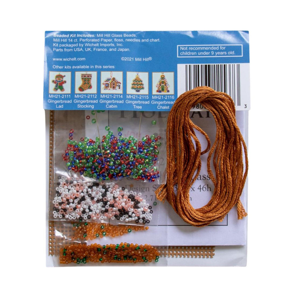 Mill Hill MH21-2113 Gingerbread Lass Counted Cross Stitch Kit