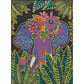 Mill Hill LB30-2613 Elephant Counted Cross Stitch and Beaded Kit