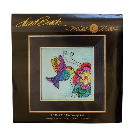 Mill Hill LB30-2313 Laurel Burch Hummingbird Counted Cross Stitch Kit