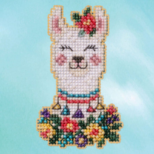 Mill Hill MH18-2316 Little Llama Counted Cross Stitch Kit