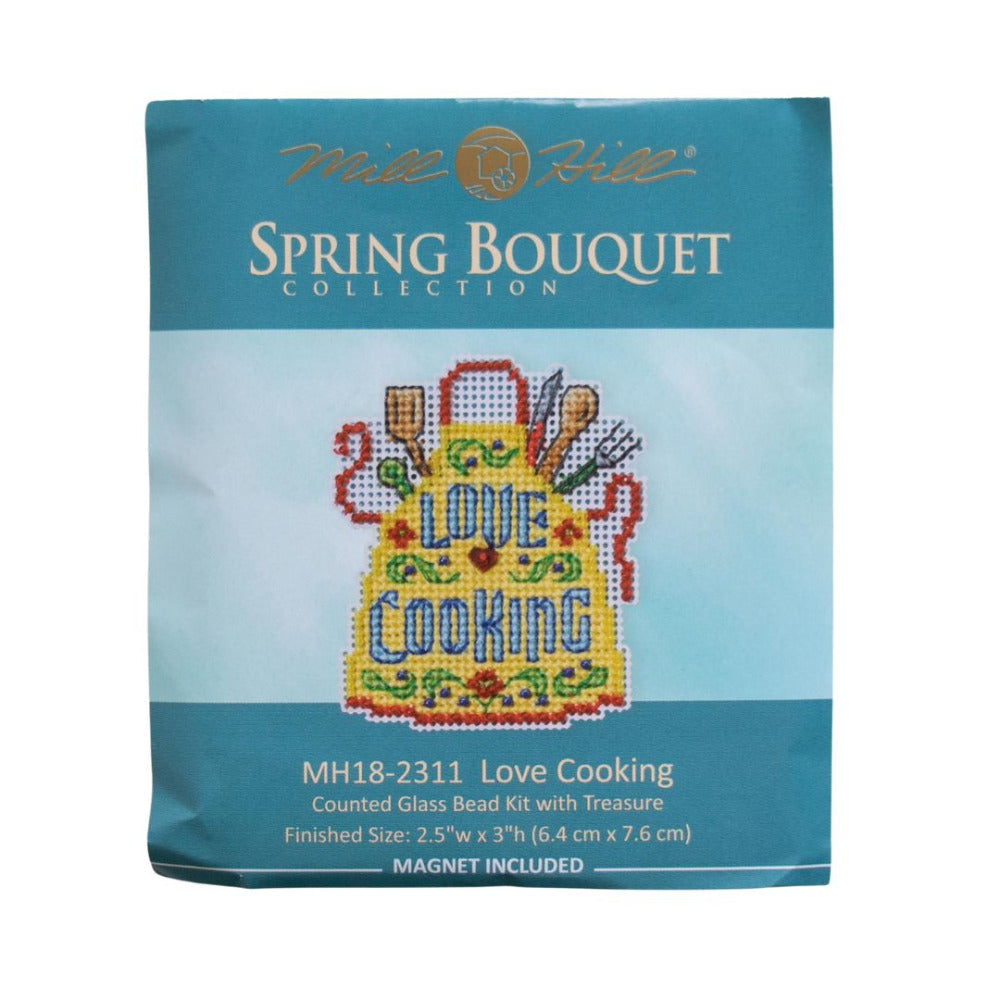 Mill Hill MH18-2311 Love Cooking Counted Cross Stitch Kit