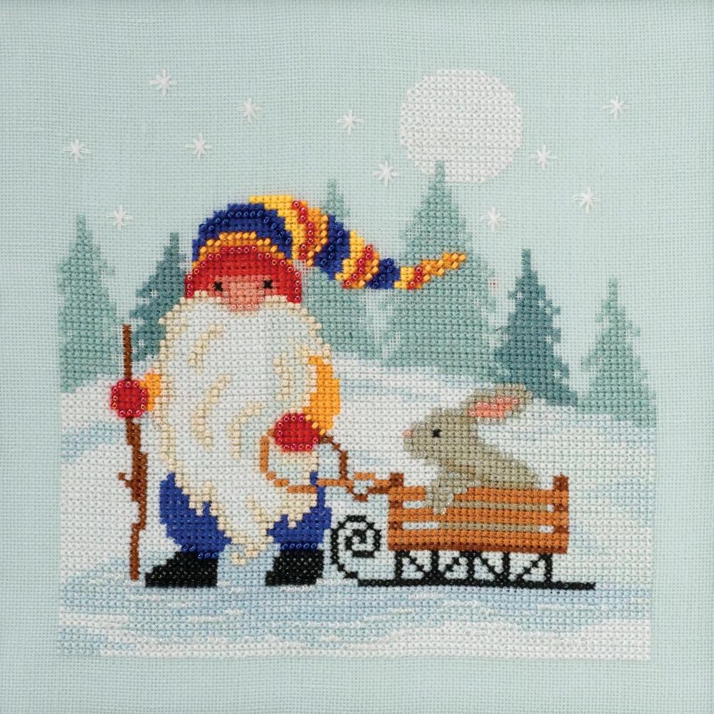 Mill Hill MH17-2012 Sledding Counted Cross Stitch Kit