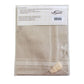 Myart Cream Floral Table Topper Embroidery Kit