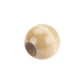 Round Wooden Macrame Beads 20mm Natural