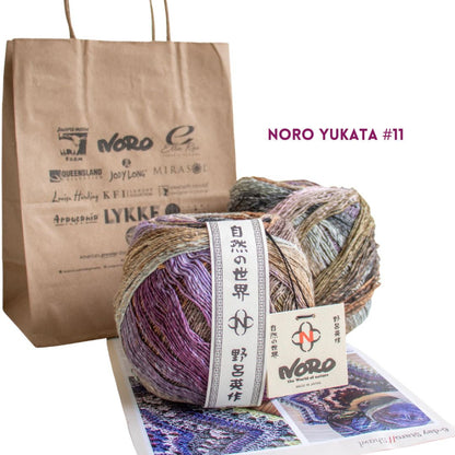 Noro 6 Day Shawl Yukata 11