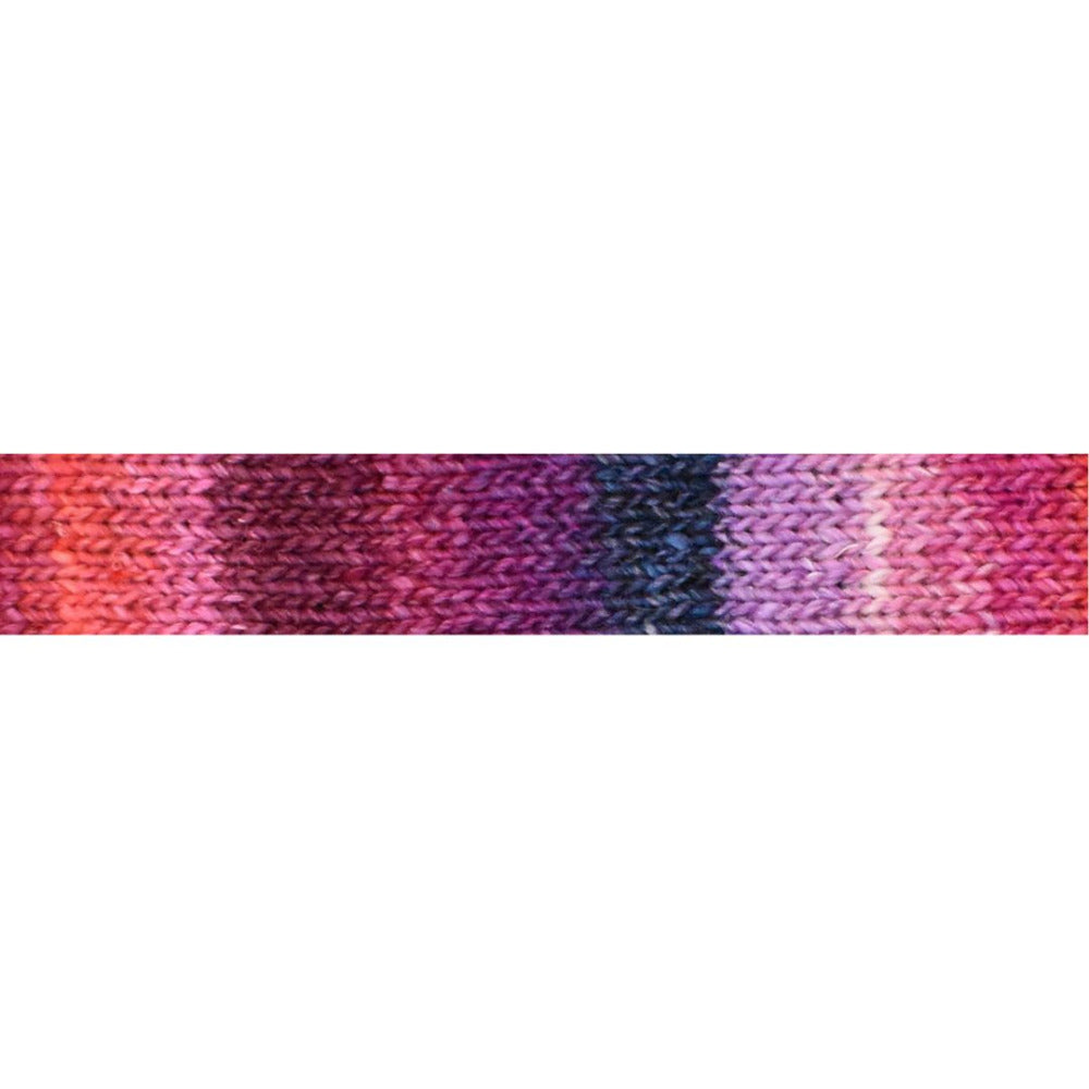 Noro Silk Garden Sock Kakamigahara S547 knitted sample