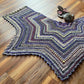 6 Day Staro Crocheted Shawl Kit featuring Noro Yukata