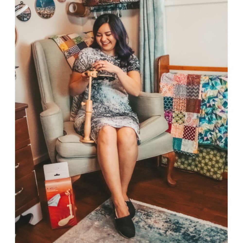 Nurge Adjustable Embroidery Hoop Seat Stand