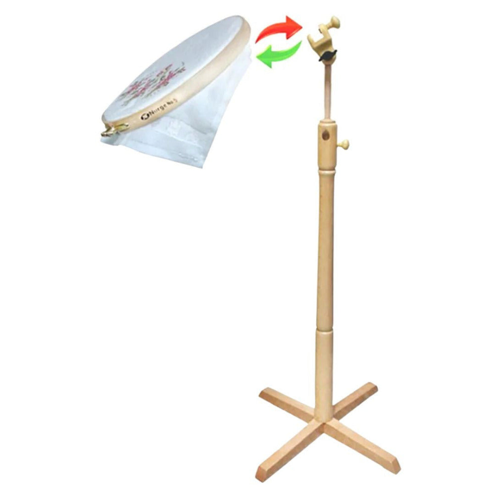 Nurge Adjustable Legged Embroidery Hoop Floor Stand