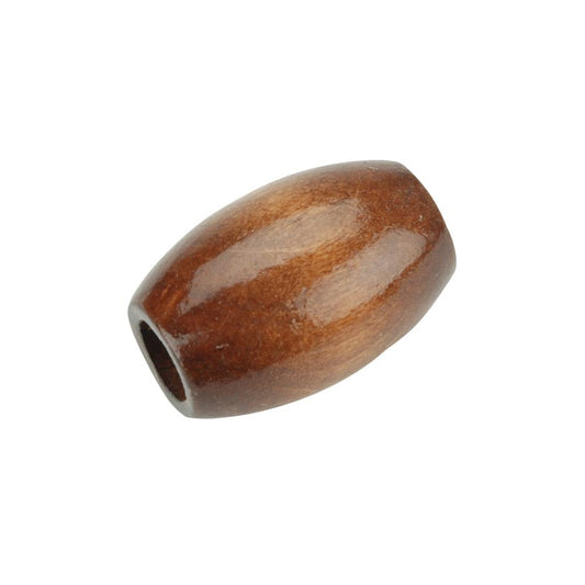 Oval Wood Beads - Maple 32mm x 22mm