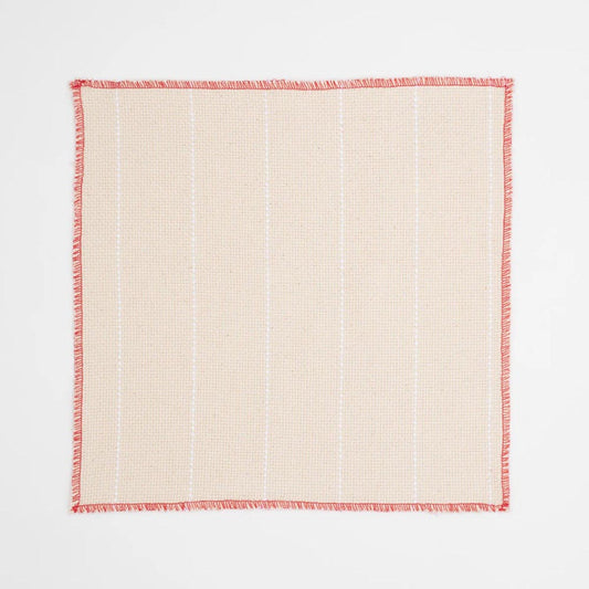  Oxford Punch fabric Monk's Cloth Square 38cm x 38cm