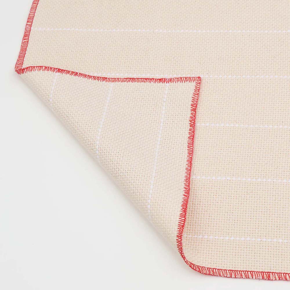  Oxford Punch fabric Monk's Cloth Square 38cm x 38cm
