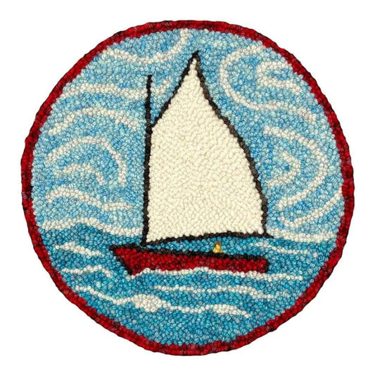Oxford Punch Needle Kit Sailboat