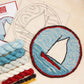 Oxford Punch Needle Kit Sailboat