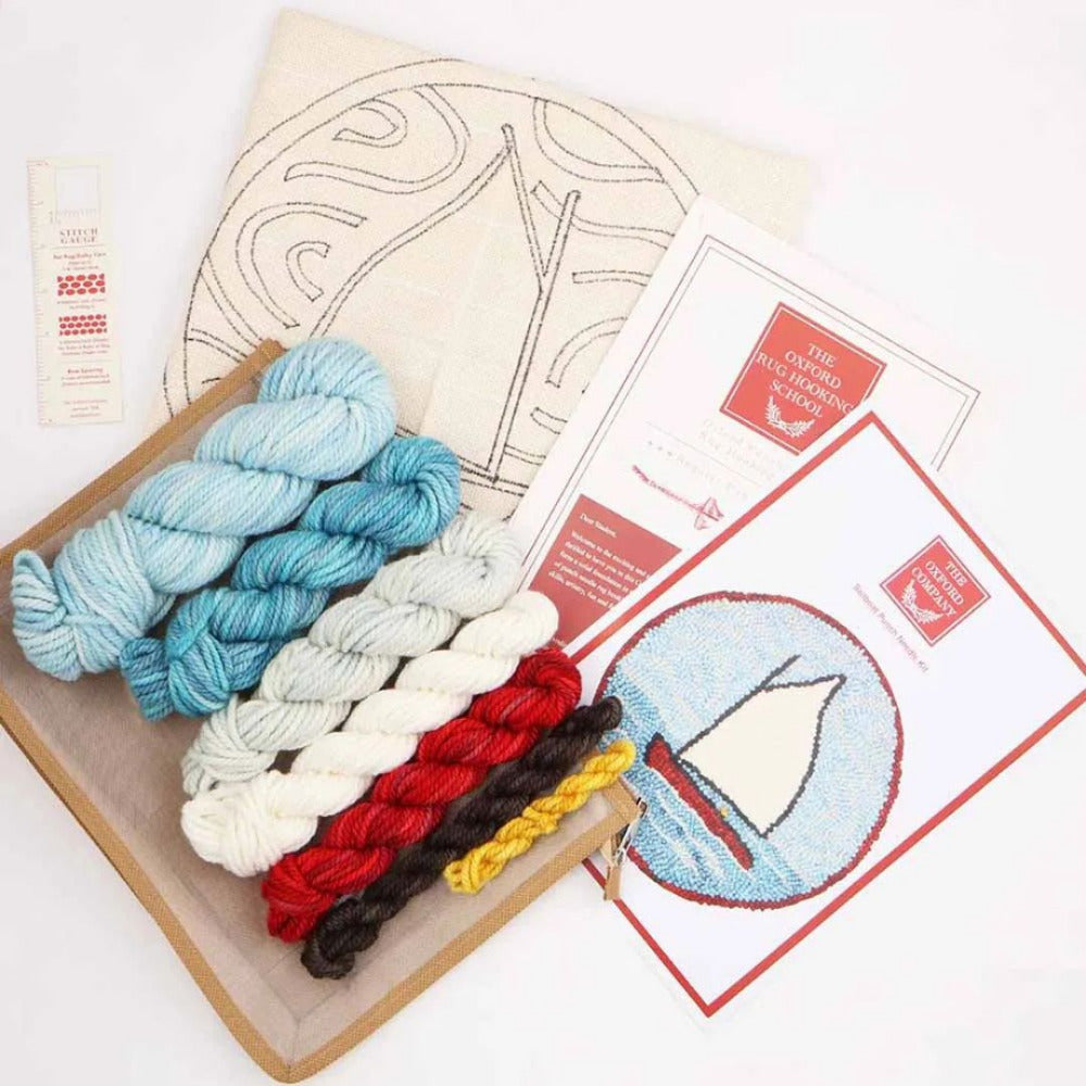 Oxford Punch Needle Kit Sailboat