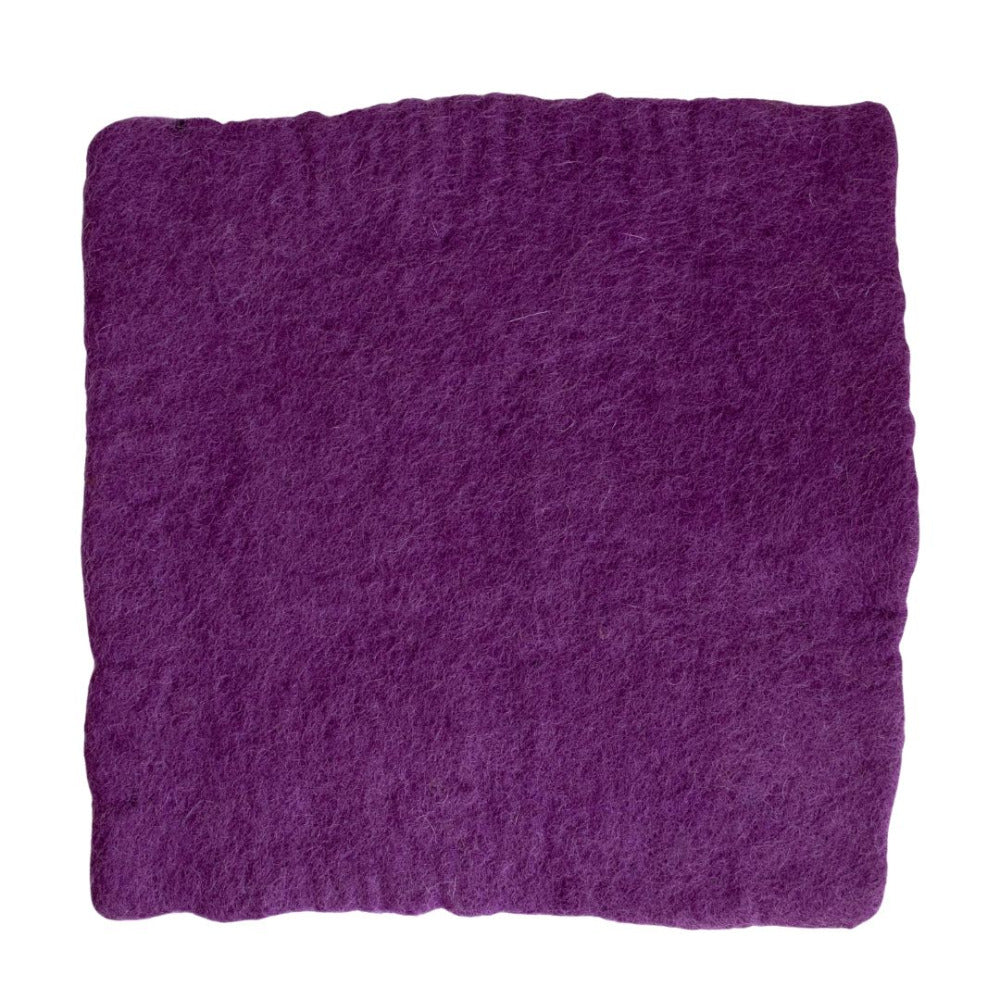 Nepalese Handmade Felt 64 Purple