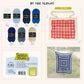 Scheepjes "Perfect Picnic" 2026 CAL Colour Crafter Yarn Kit - Picnic By the Seaside yarn quantities