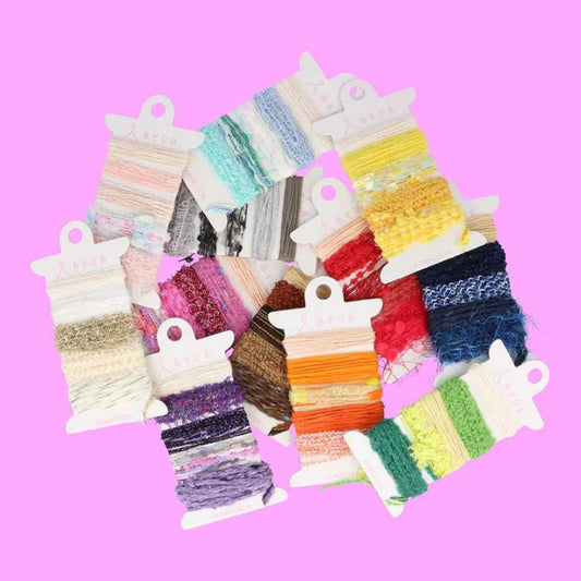 Pokeori Asobi Weaving Yarn Set assorted colours