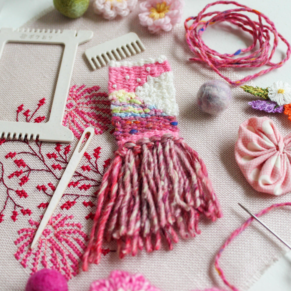Pokeori  Mini Weaving Loom Kit