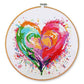 Pony "Sprinkles Heart" No-Count Cross Stitch Kit