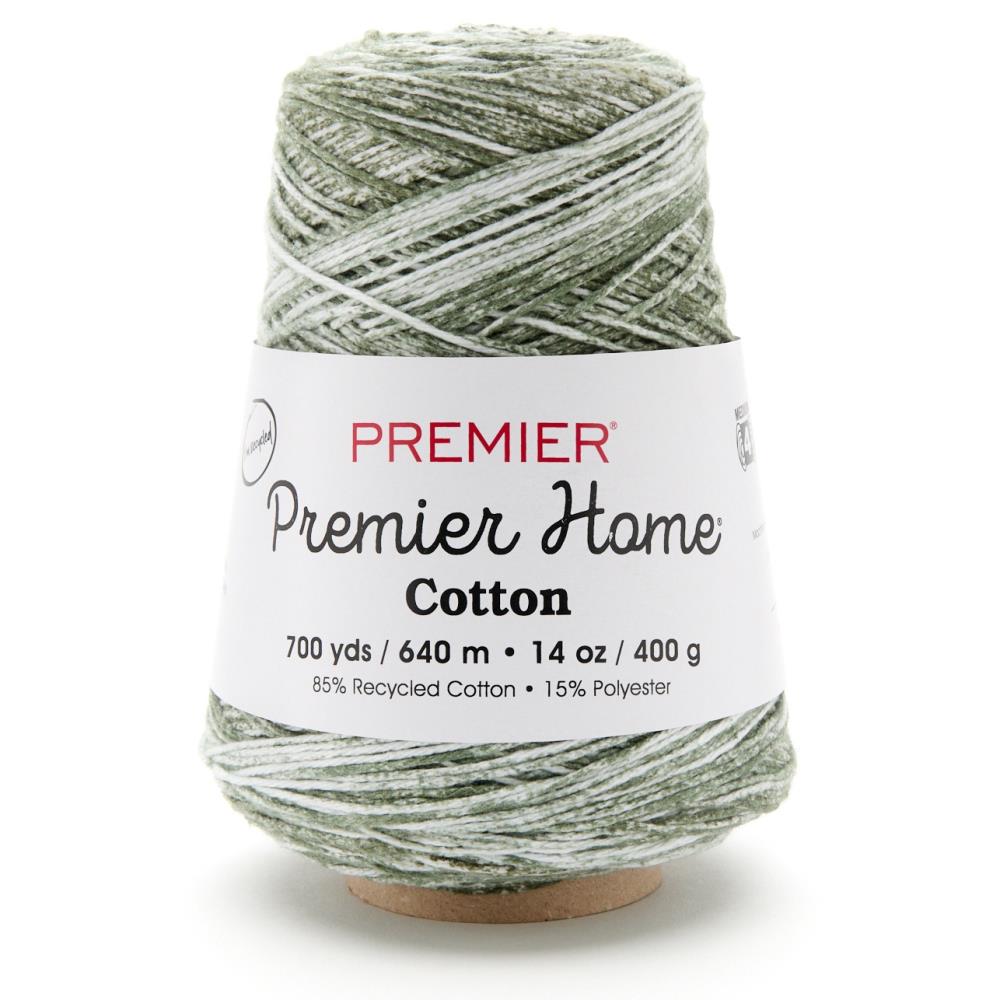 Premier Home Cotton Moss Green Splash 1032-16