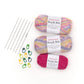 Premier Yarns Sock Kit (Knit or Crochet) - Insomniac