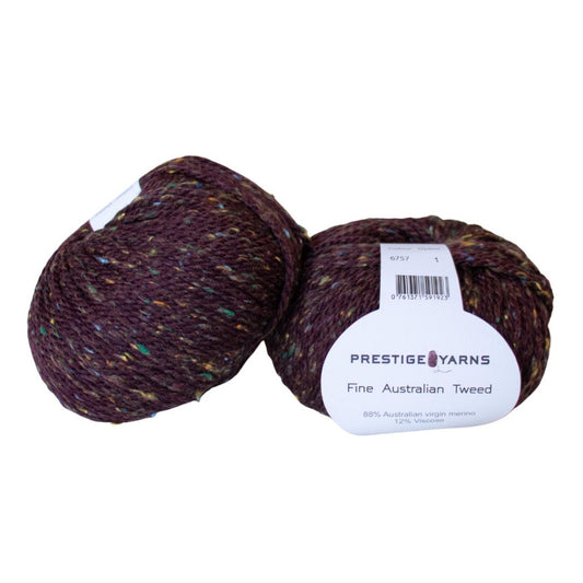 Fine Australian Tweed 6757 Huckleberry