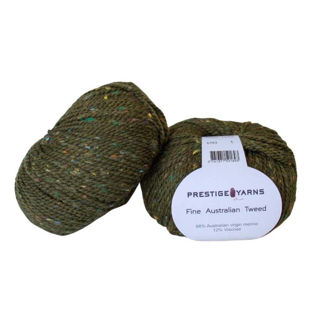 Fine Australian Tweed 6763 Forest Deep