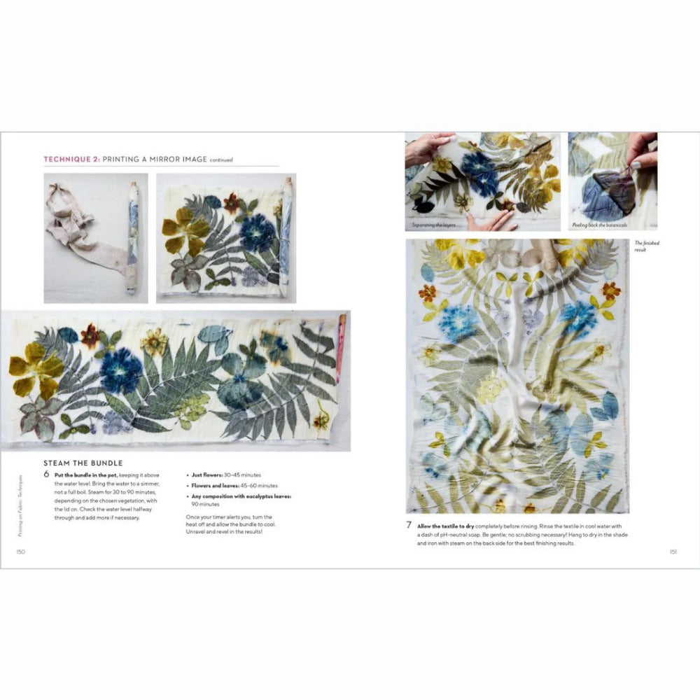Printing from the Garden -Create Stunning, One-of-a-Kind Prints with Flowers and Leaves by Alison Kelly