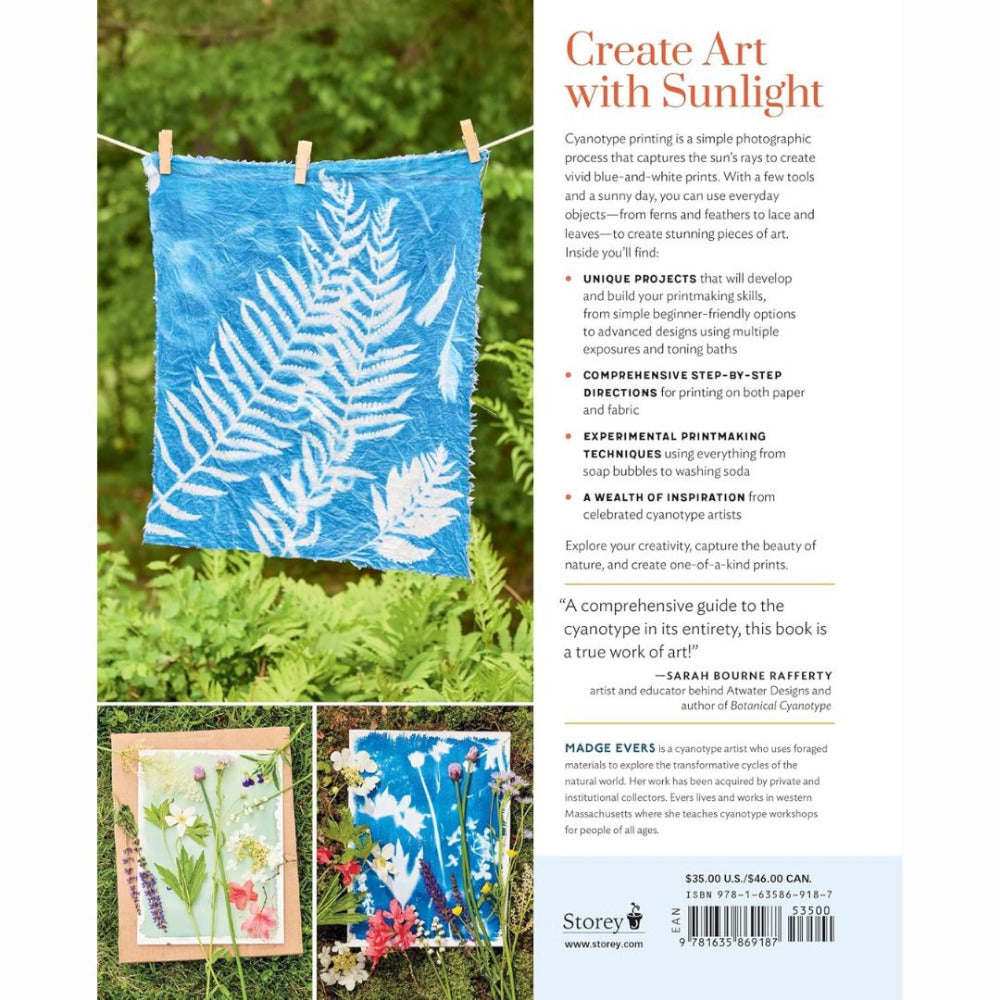 Printing with the Sun - Capturing the Beauty of Nature with Cyanotypes, by Madge Evers