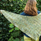 Prospect Park Circle Shawl designed by Susan Ashcroft, intermediate level using Malabrigo Worsted, rear view