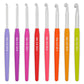 Prym Soft Grip Crochet Hook Set, set of 8 Hooks, 2mm-6mm