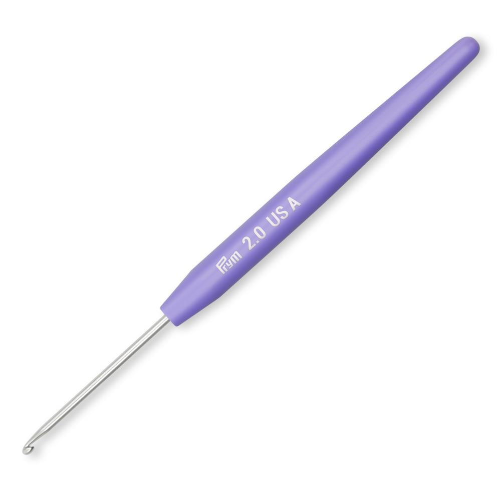 Prym Soft Grip Crochet Hook Set, set of 8 Hooks, 2mm
