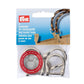  Prym Bag handle loops 18mm Silver Finish