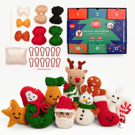Red Heart Amigurumi Advent Calendar Kit