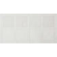 Cosmo Pre-Printed Sashiko Coasters Soft White