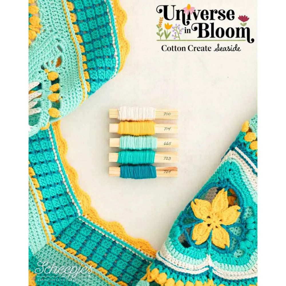"Universe in Bloom" Scheepjes 2025 CAL with Cotton Create - Seaside