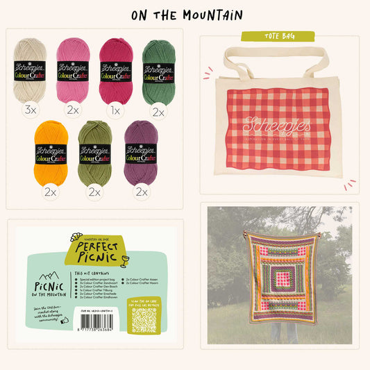 Scheepjes "Perfect Picnic" 2026 CAL  Colour Crafter Yarn Kit - Picnic on the Mountain
