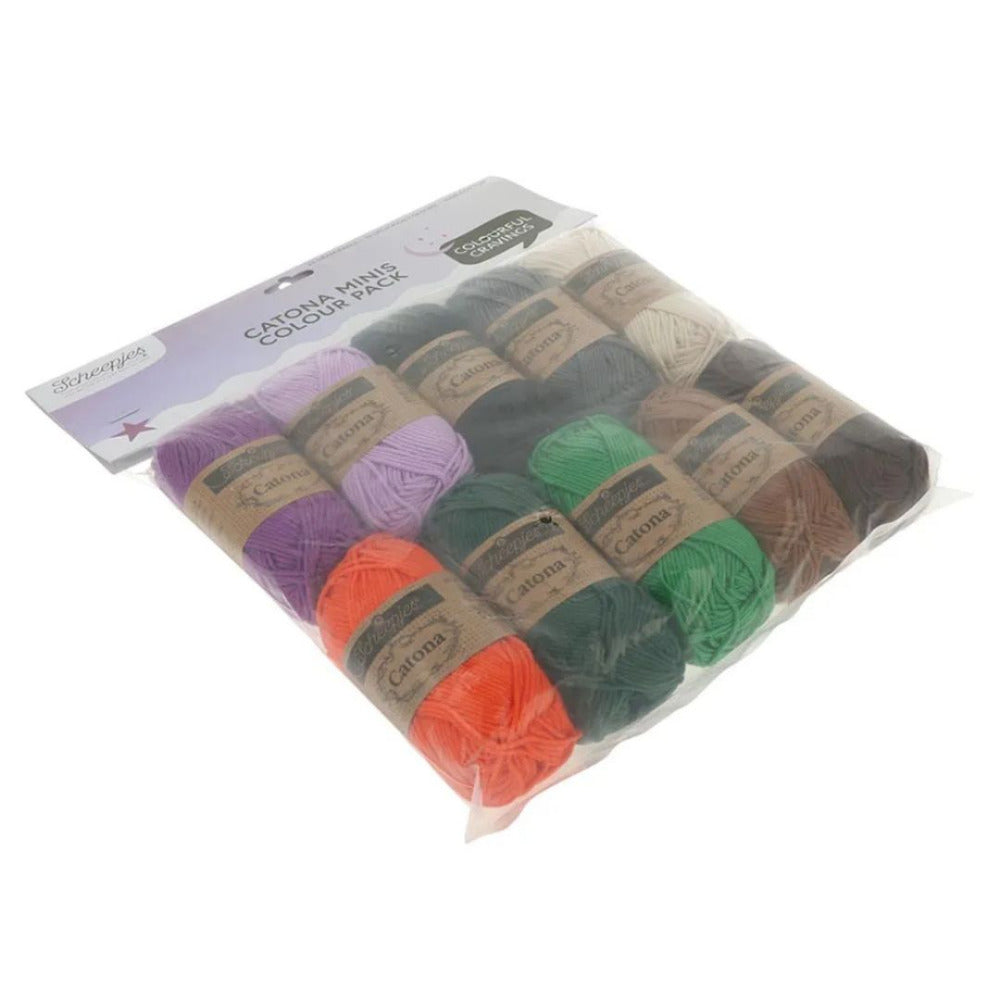 Scheepjes Catona Minis Colour Pack Midnight Feast