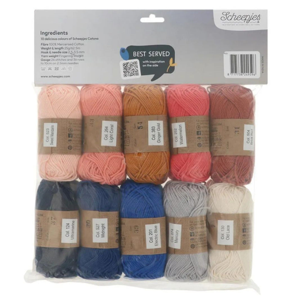 Scheepjes Catona Minis Colour Pack Antipasti