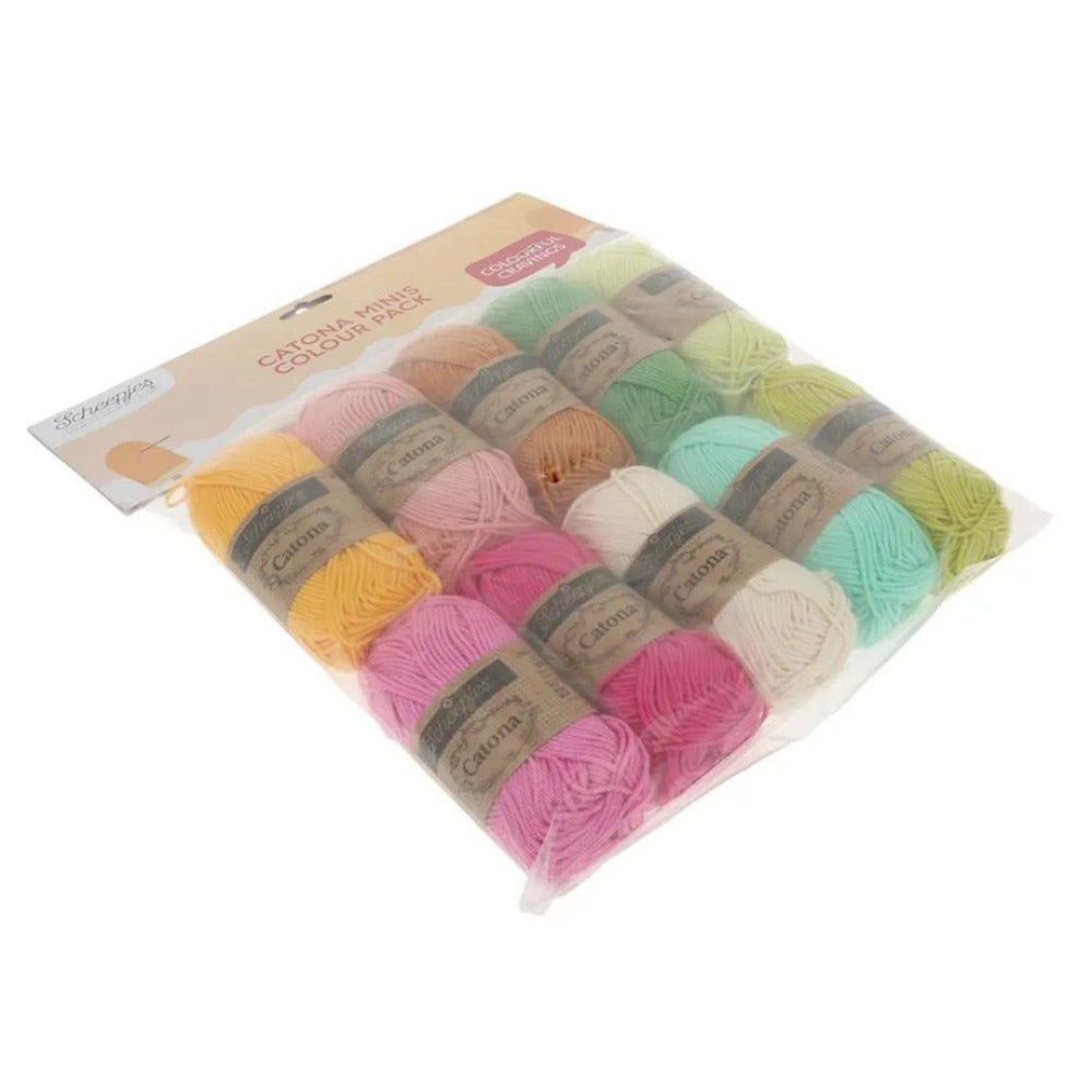Scheepjes Catona Minis Colour Pack Creamiscle