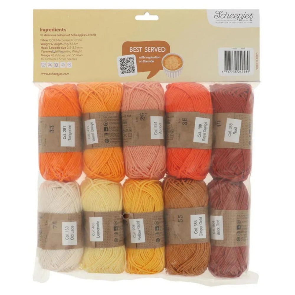 Scheepjes Catona Minis Colour Pack Crème Brûlée