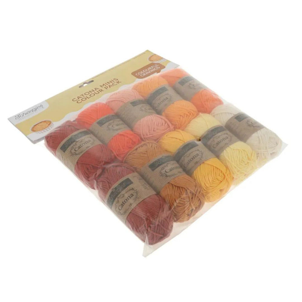Scheepjes Catona Minis Colour Pack Crème Brûlée