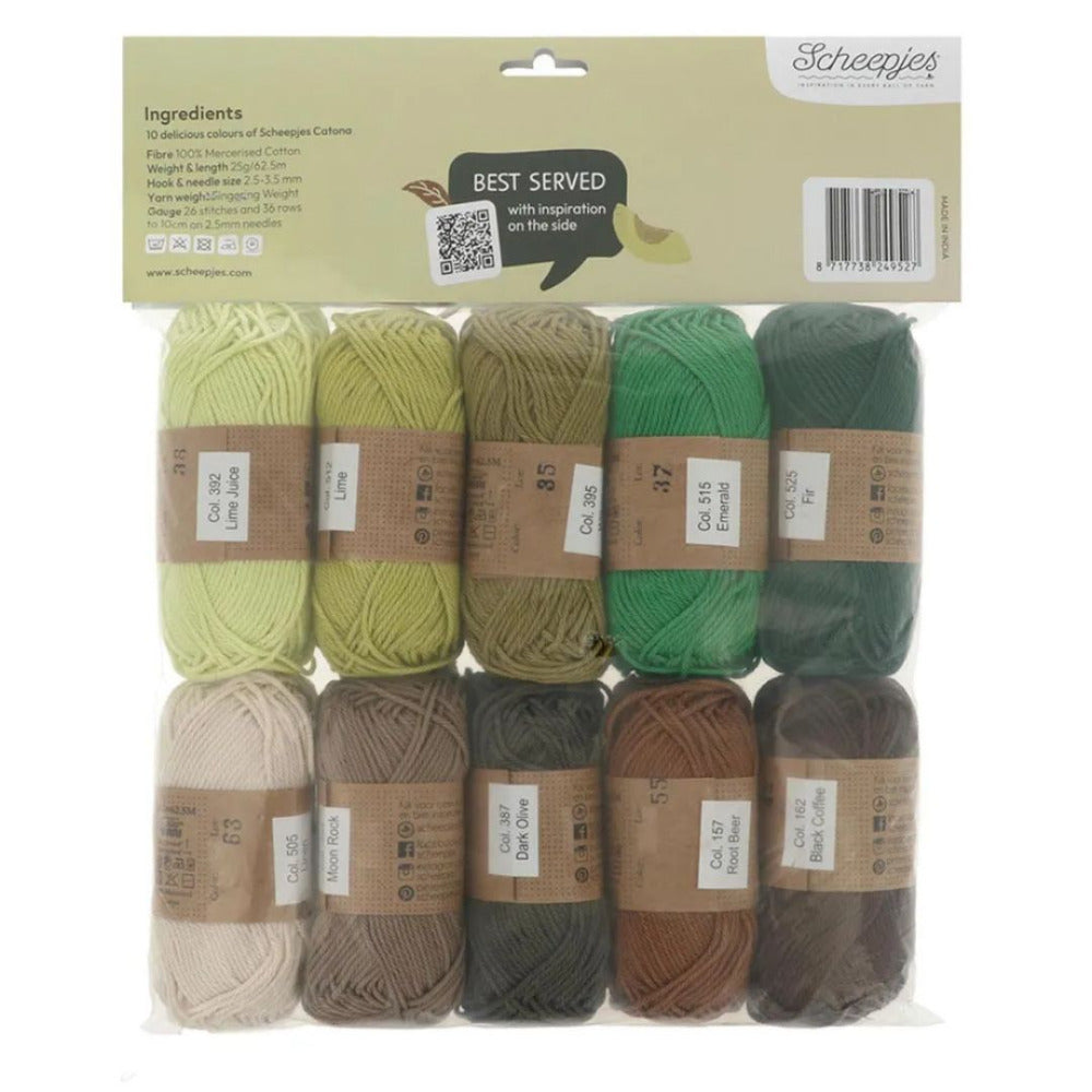 Scheepjes Catona Minis Colour Pack Avocado Toast