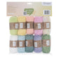 Scheepjes Catona  and Chroma Minis Colour Pack Marshmallow Mix