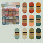 Scheepjes Catona  and Chroma Minis Colour Pack Harvest Tart