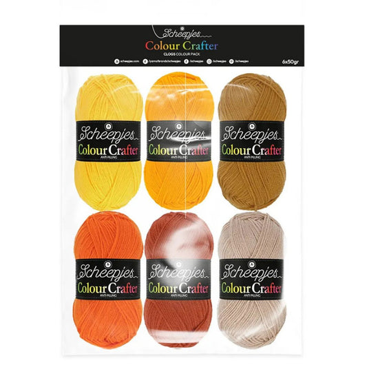 Scheepjes Colour Crafter Colour Packs Clogs